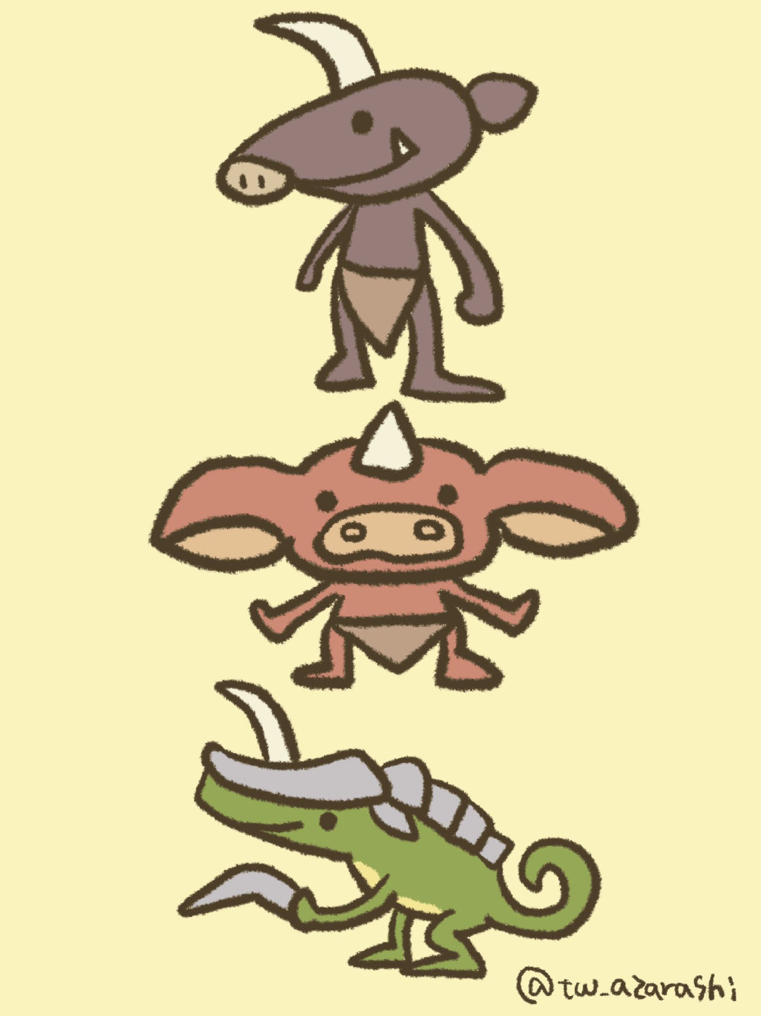 q版《塞尔达传说》,魔物也变可爱了. twi.tw_azarashi