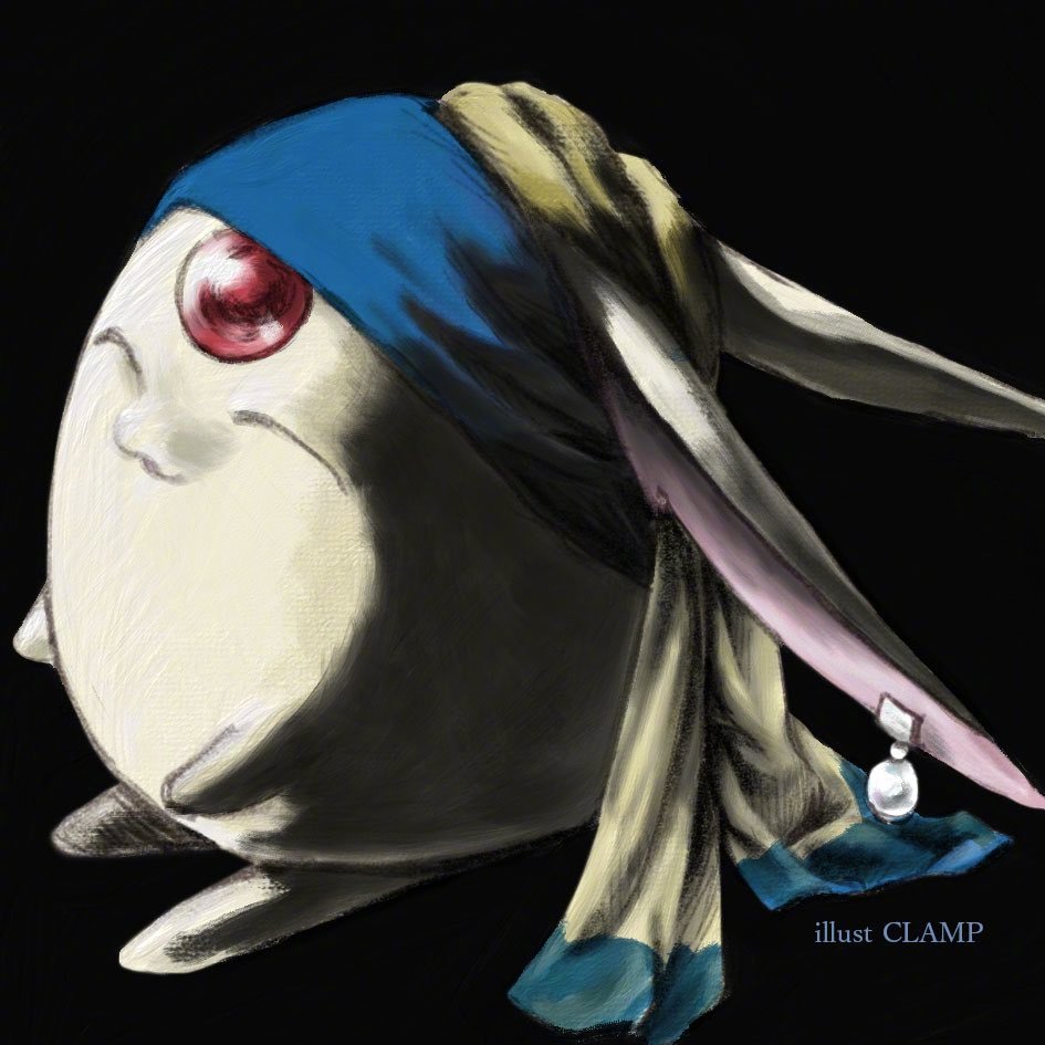 CLAMP·猫井椿 最新绘制的“戴珍珠耳环的摩可拿”～_来自网易大神阴阳师圈子_GHOSTBUSTER007