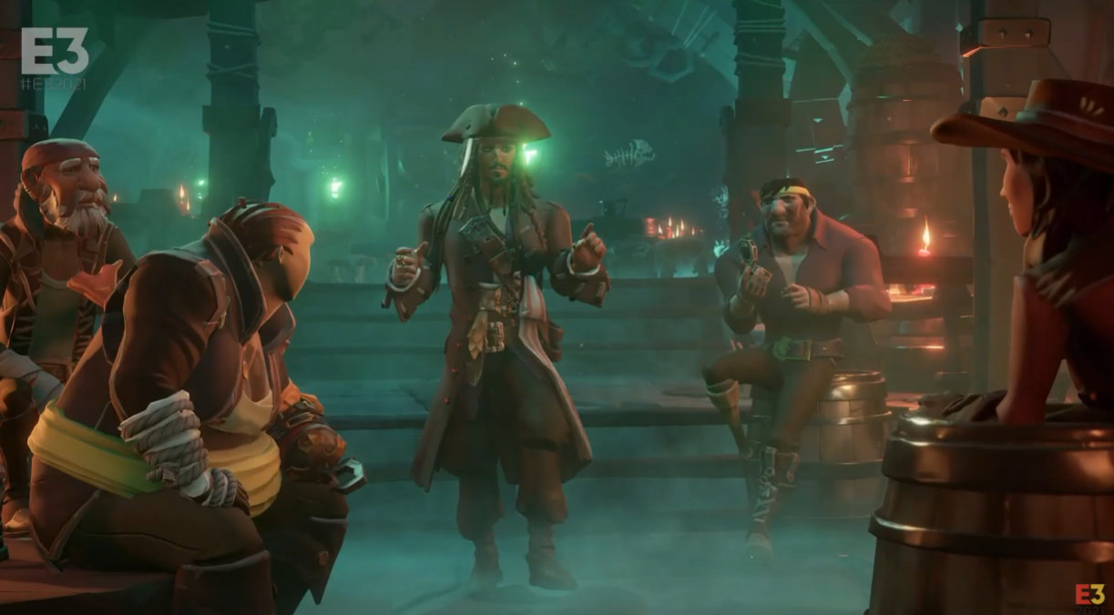 《盗贼之海》x《加勒比海.