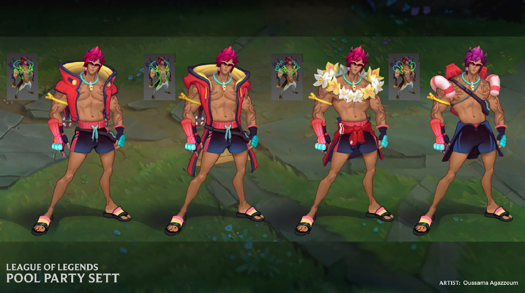 2021泳池派对瑟提,布隆概念设计稿 cr.agazzoum  1