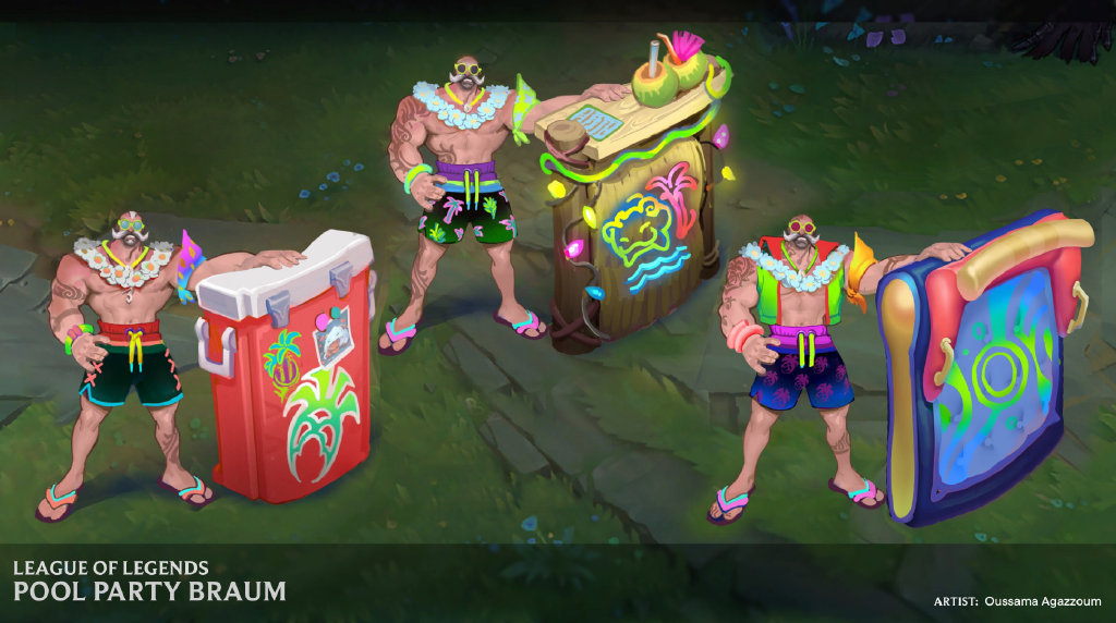 2021泳池派对瑟提,布隆概念设计稿 cr.agazzoum  1