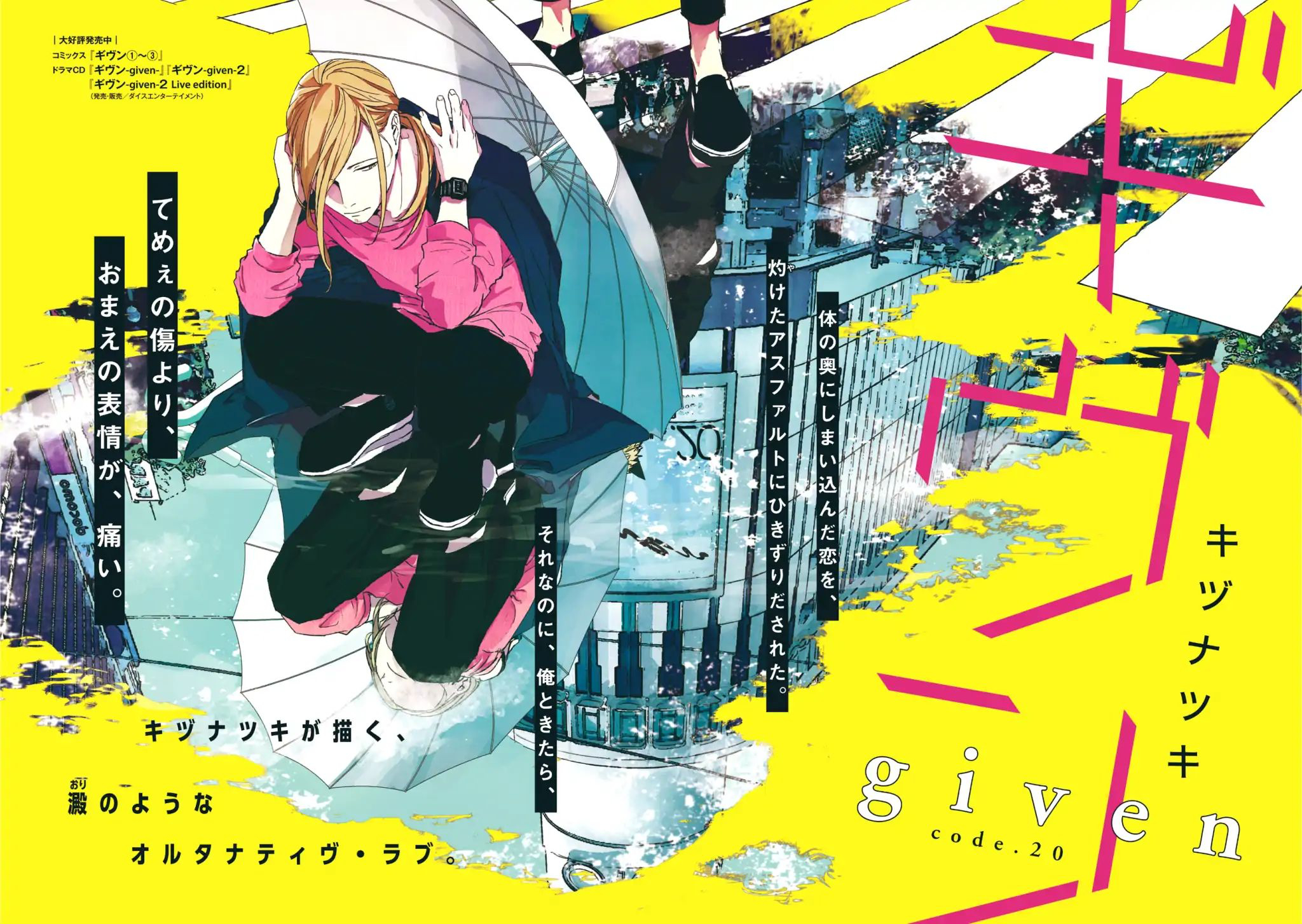 7月13日是「given 被赠与的未来」中山春树的生日  9