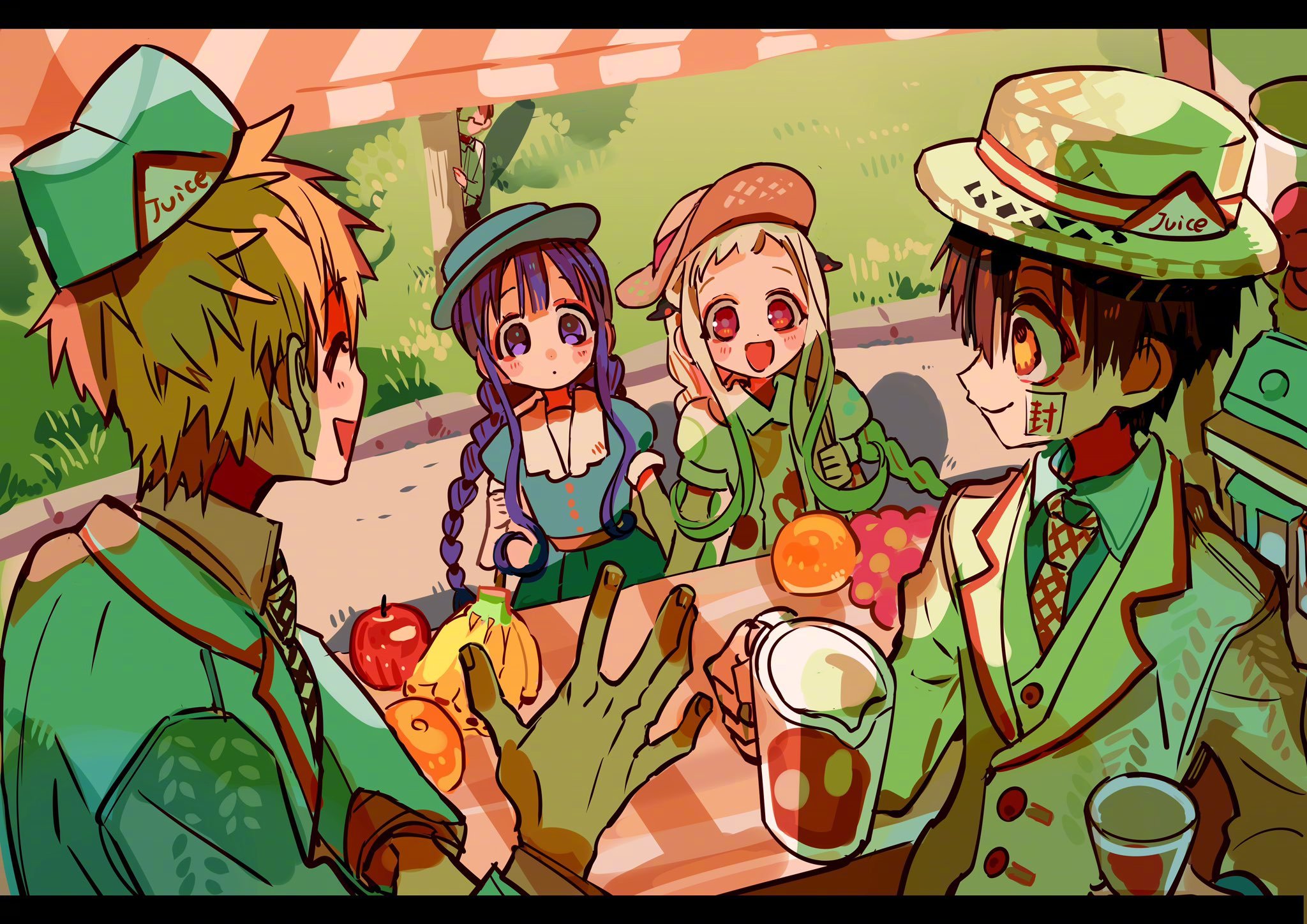 「地缚少年花子君」あいだいろ新绘宣传绘·头像