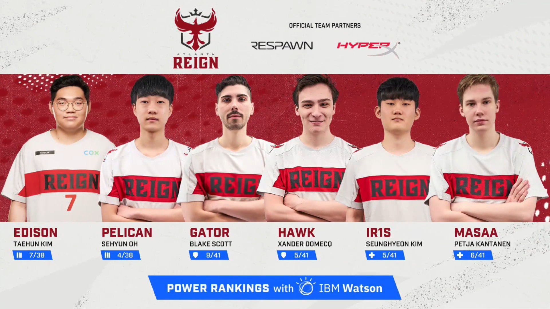 【正在直播】亚特兰大君临队 vs 上海龙之队,双方首发名单如下.