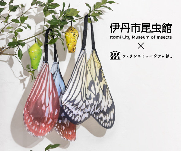 Felissimo 与伊丹市昆虫馆合作 推出两款蛹 蝶翼造型的环保袋 设 来自网易大神圈子 游研社