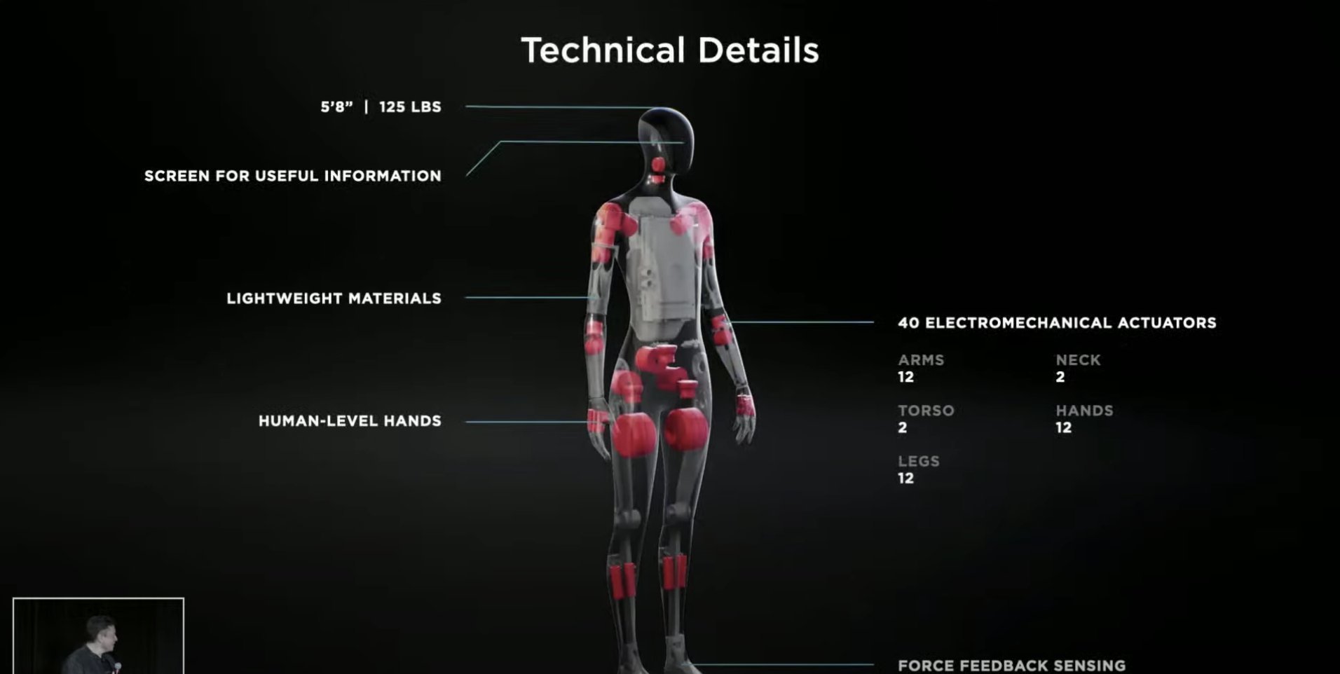 特斯拉表示他們正在開發一款 tesla bot 人形人工智能機器人,預計明年