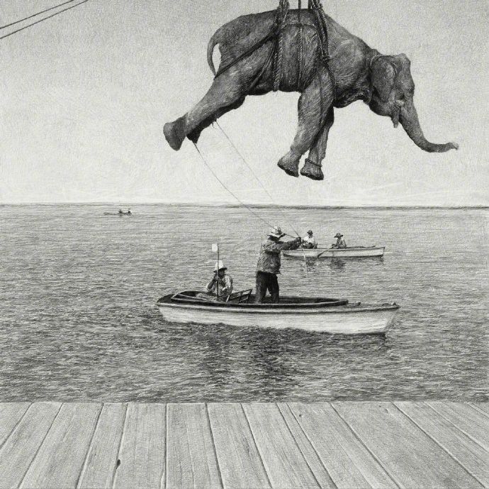 素描的肌理感真是太强了! cr. ethan murrow  3