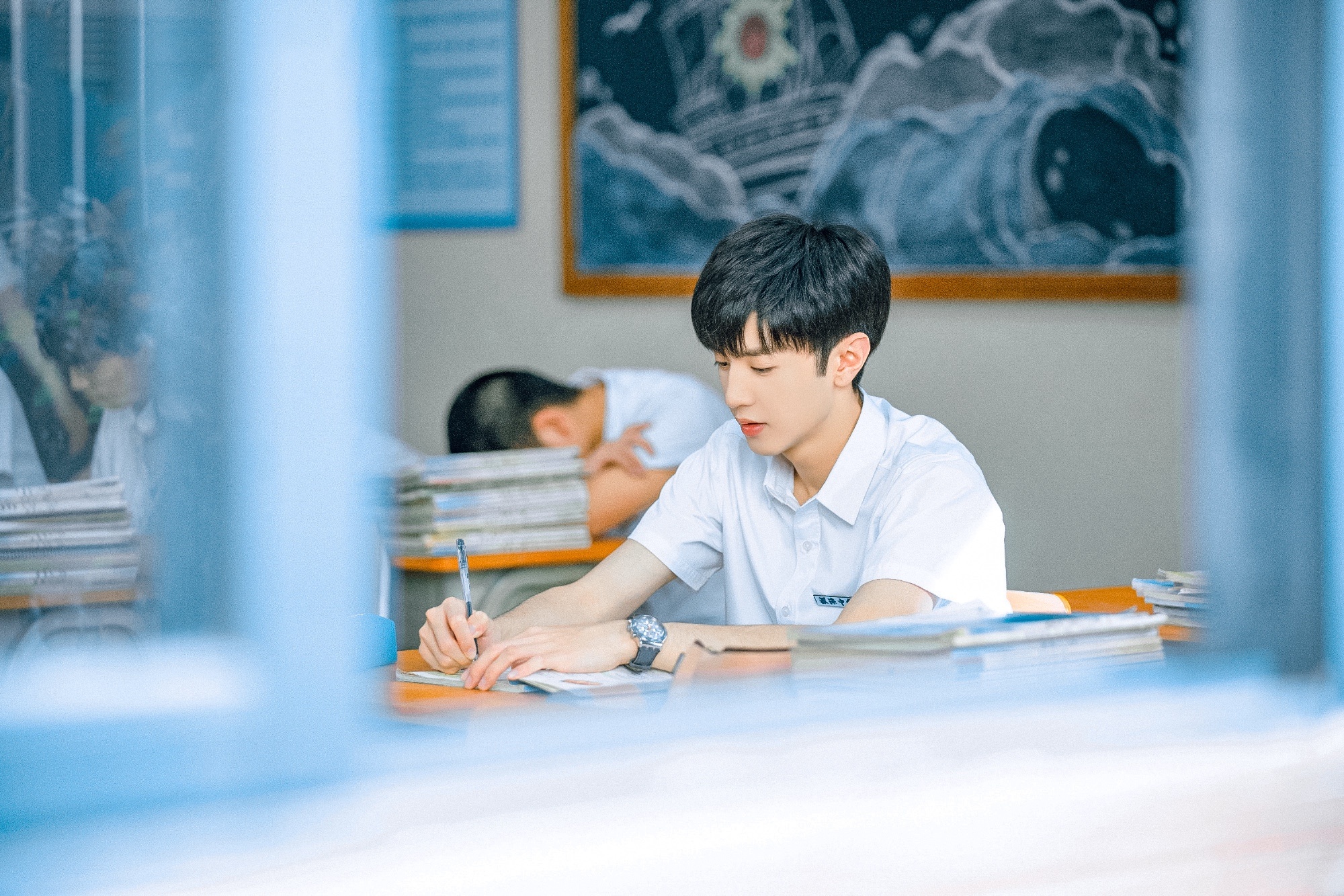 从此最爱的校园剧男主清单上又多了一个陈哲远的周斯越  6