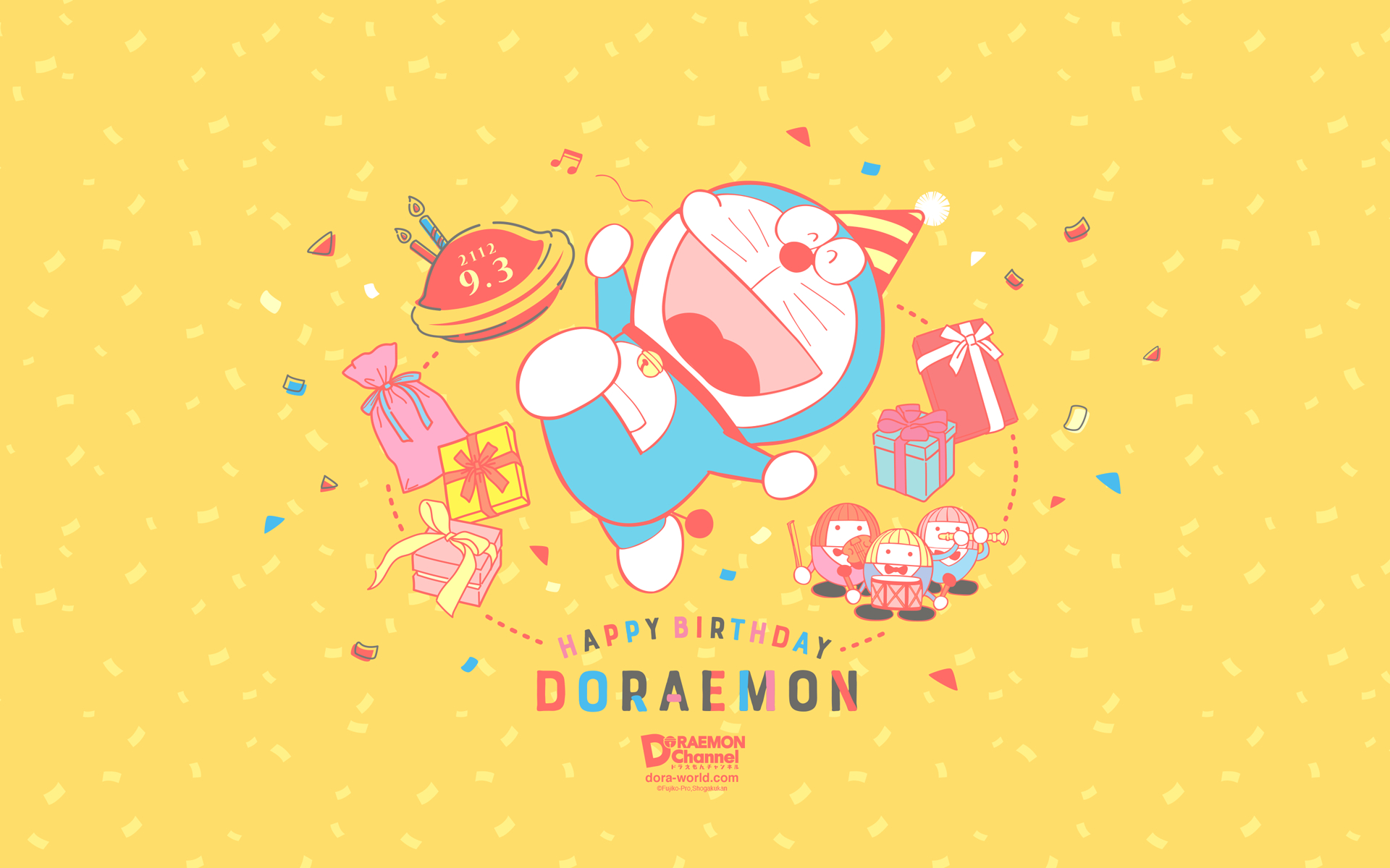 哆啦a梦生日 官网纪念壁纸公开  9