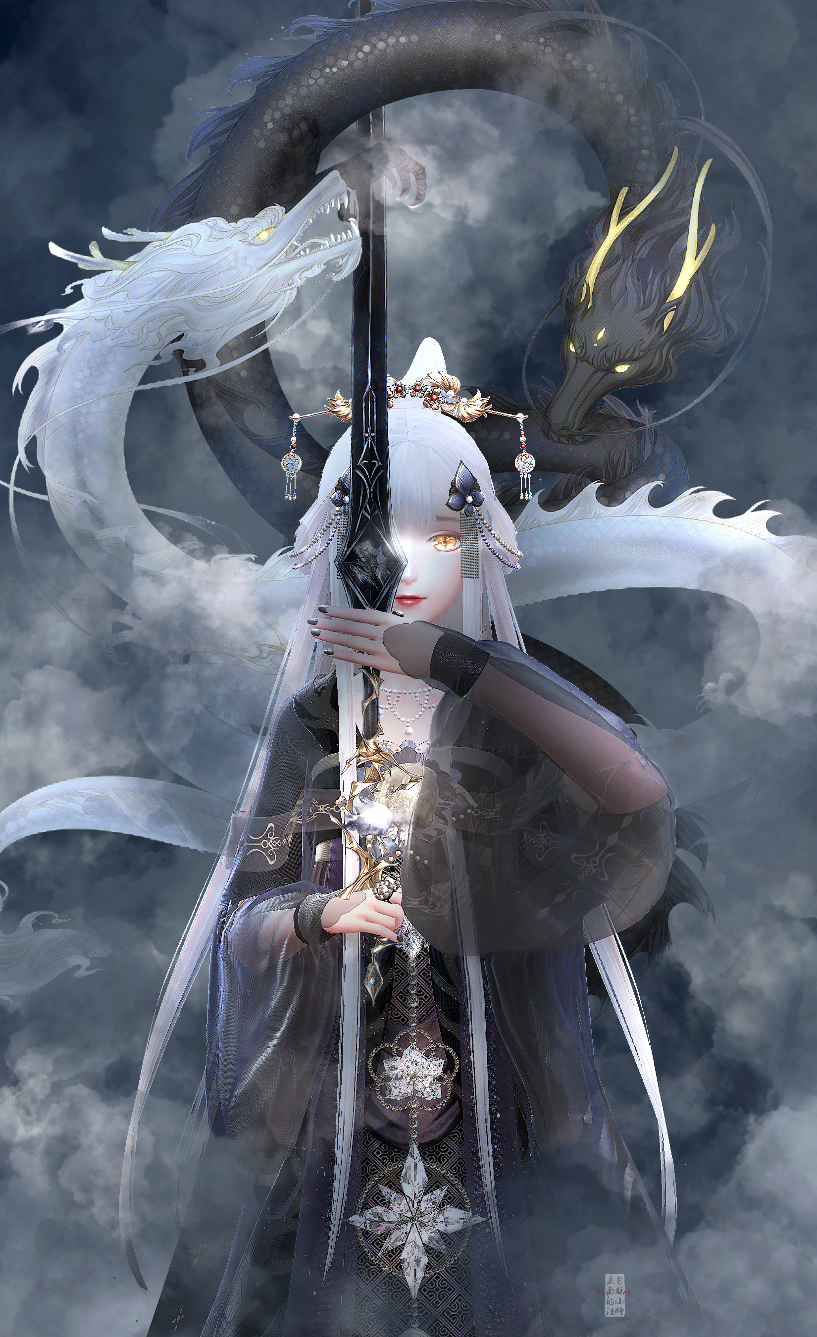 画师:来自南非的小法师_来自网易大神圈子_古风美图馆