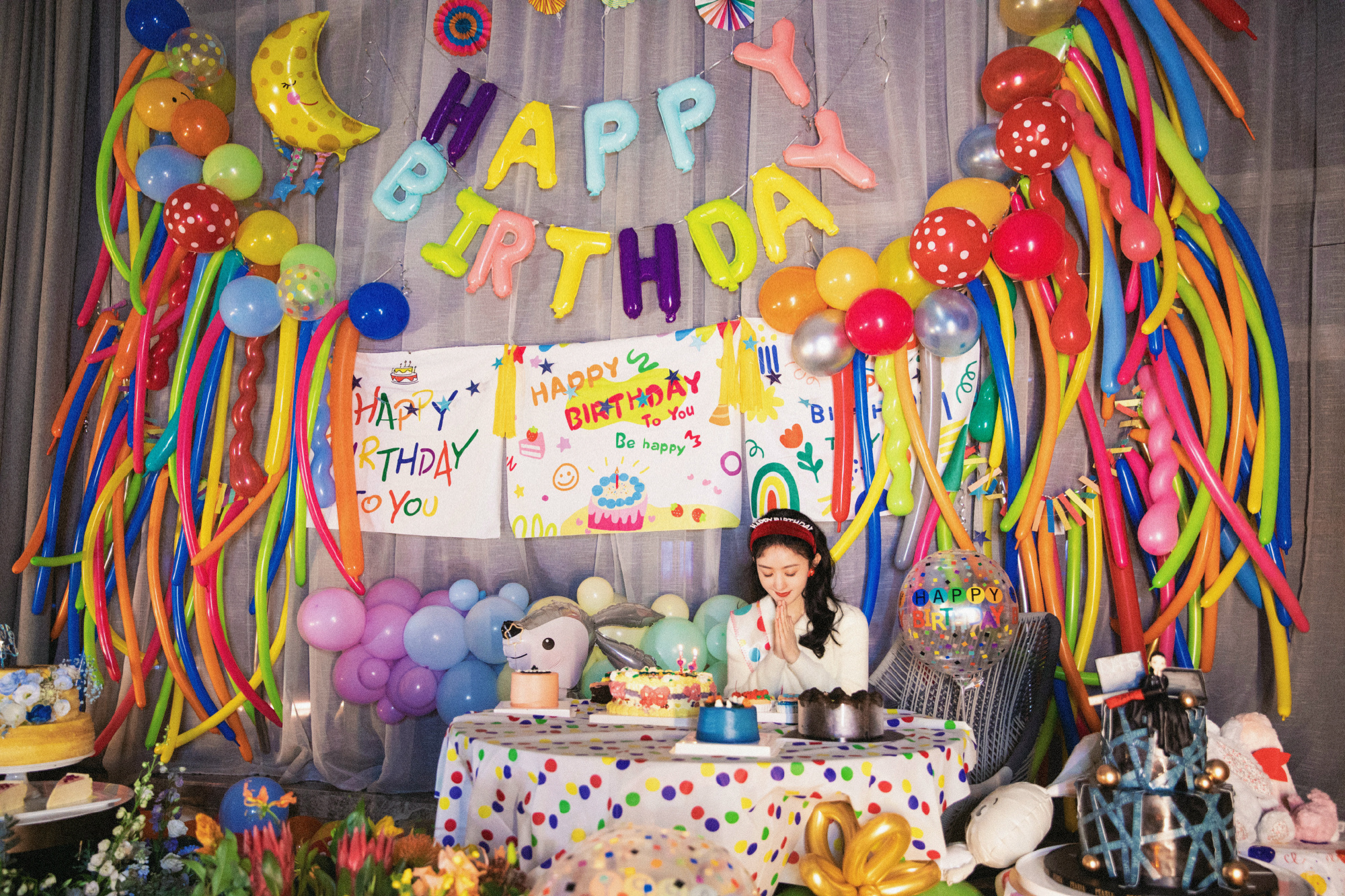 颖宝生日快乐 许愿照美美哒 颖宝心想事成,每天快乐哦