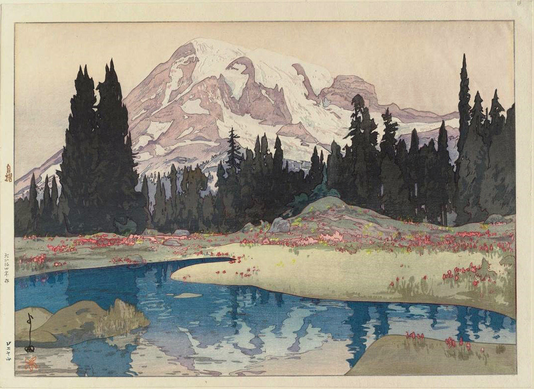风景版画 吉田博(hiroshi yoshida)