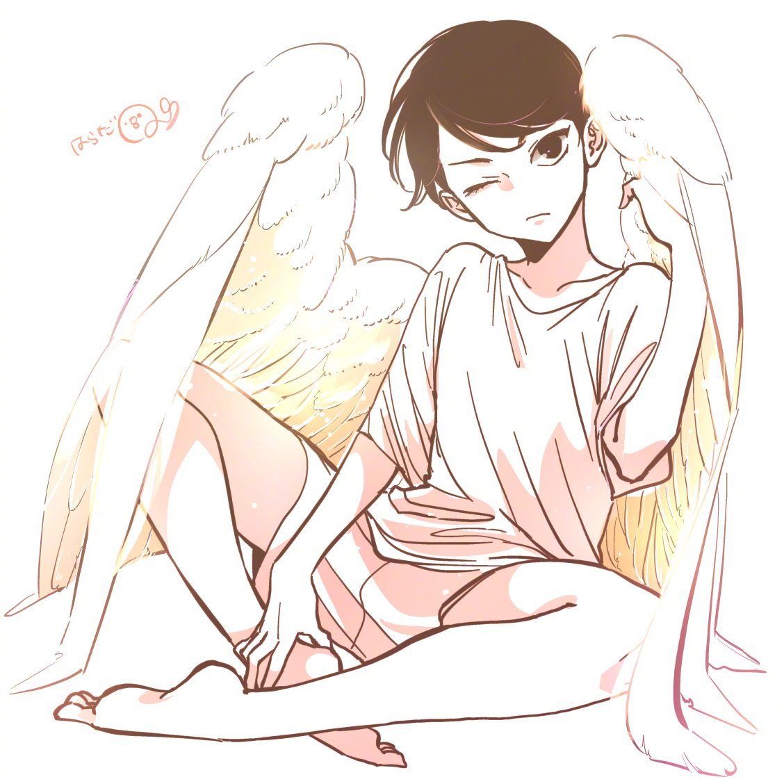 はらだ「one room angel」新绘