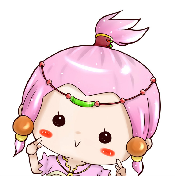 关注 #梦幻手绘手工#淡紫色的飞燕女萌萌哒