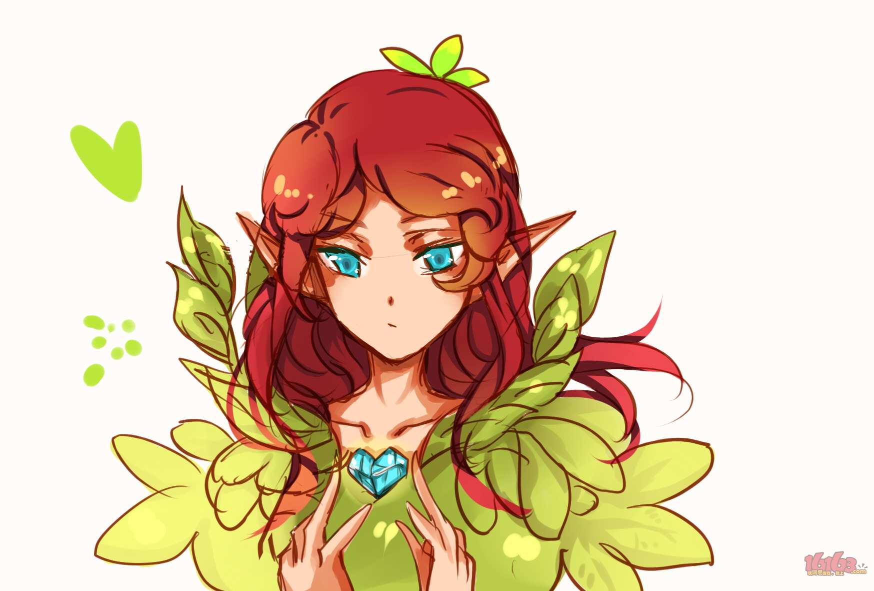 关注 #光明大陆同人佳作#红发精灵姐姐