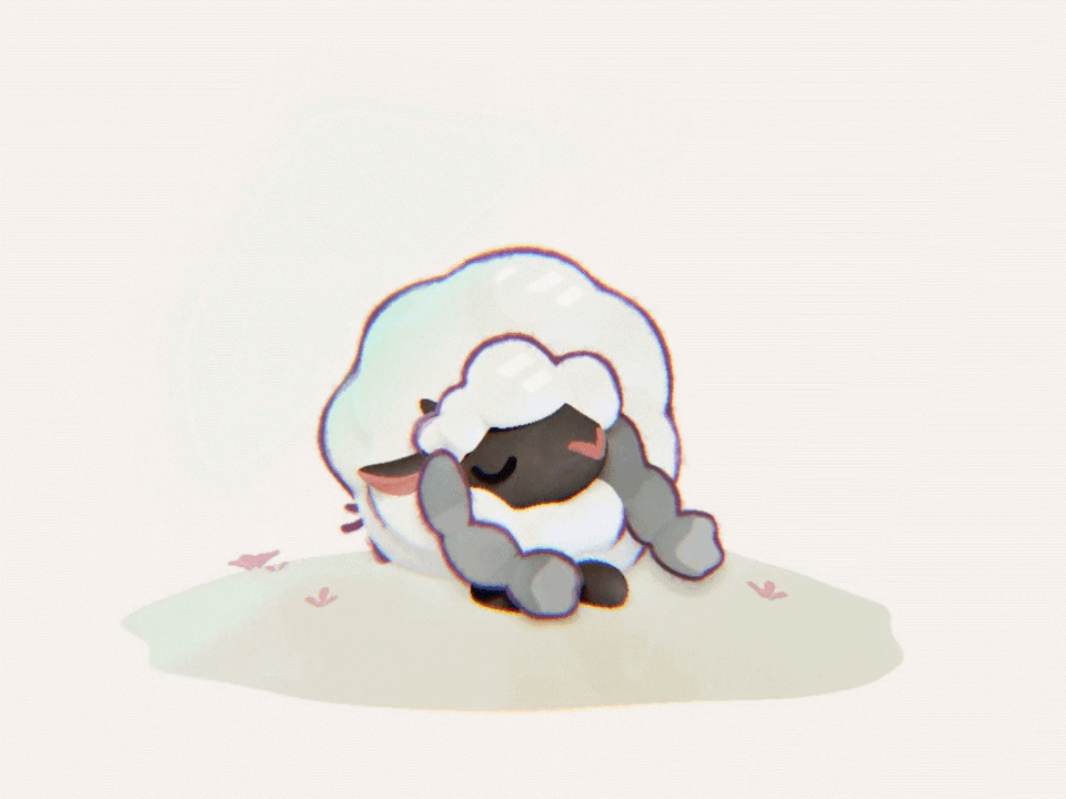 艺术家 emma koch 最新三渲二作品:风之律动和毛辫羊.太好看了