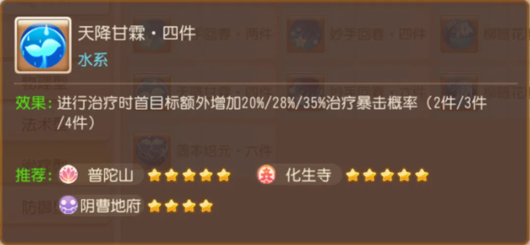 柳岸、天降、固本、妙手谁更强？一文读懂水系器灵！