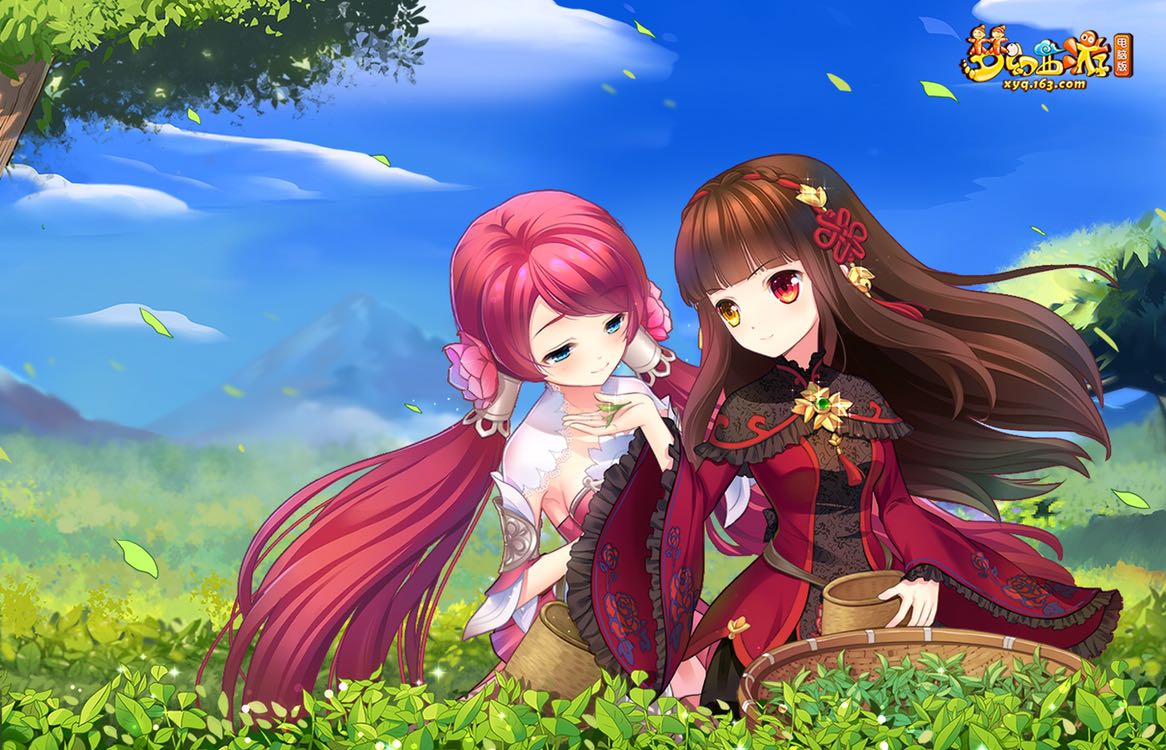 梦幻西游壁纸 桃夭夭鬼潇潇壁纸_梦幻西游 | 大神